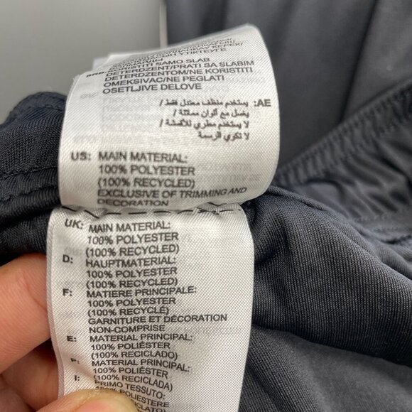 NEW Adidas Men's L M Stripe Athletic Shorts Black/White - Picture 7 of 8